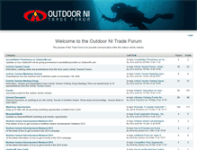 Tablet Screenshot of forum.outdoorni.com