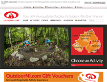 Tablet Screenshot of outdoorni.com